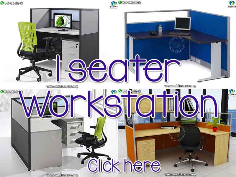 1 seater workstation