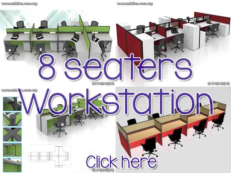 8 seater workstation