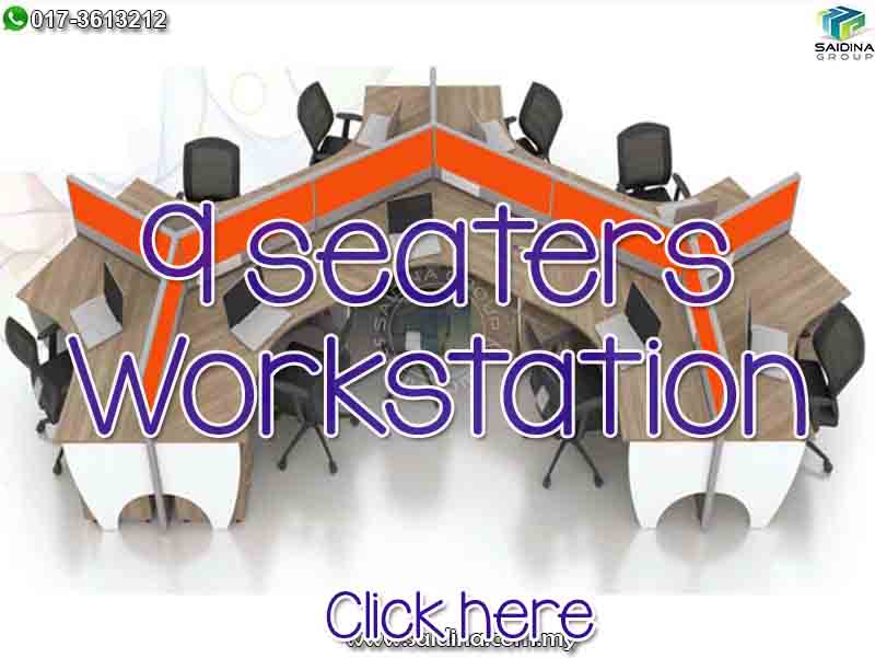 9 seater workstation